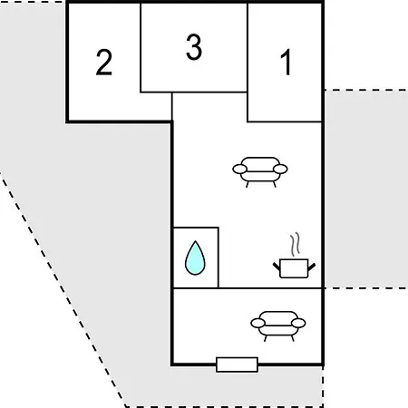 Сasa de vacaciones Brenderup Fyn With Fireplace I Skovs-Hojrup